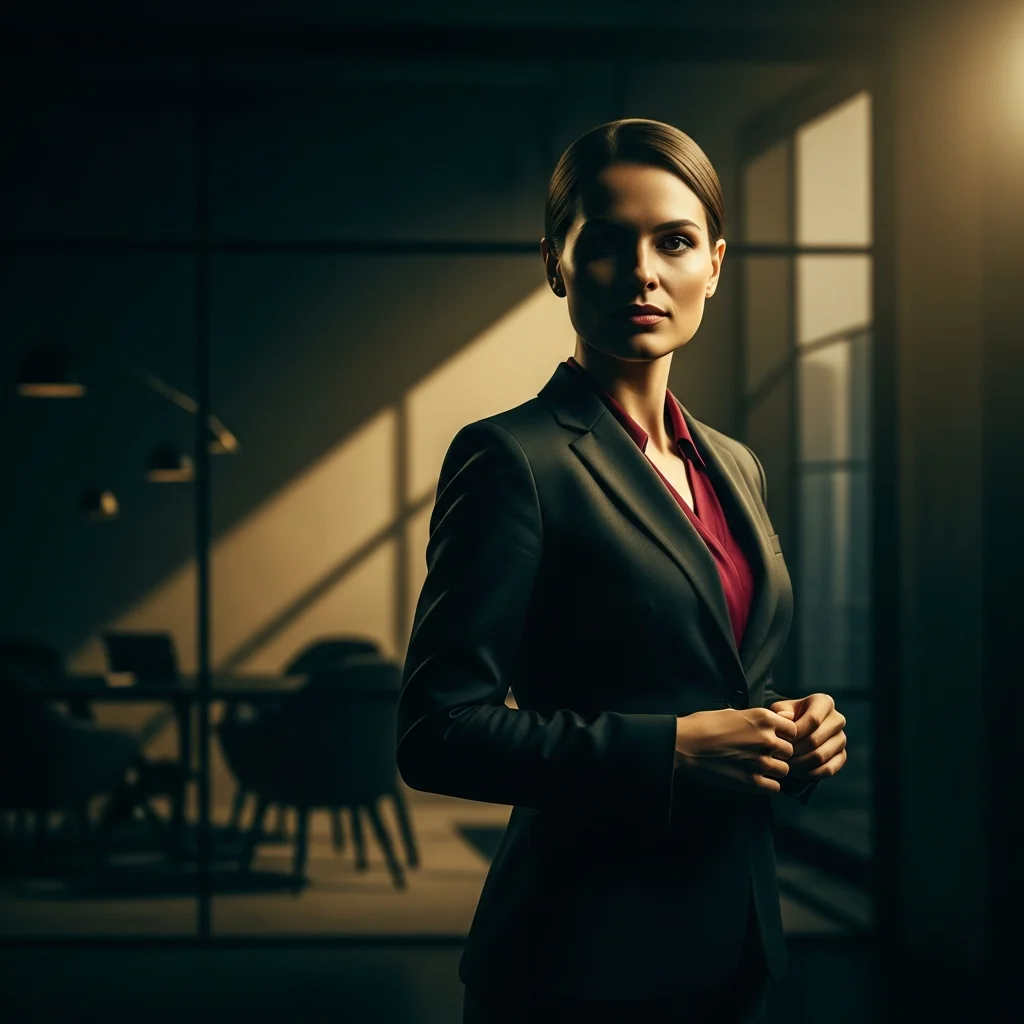 Профессиональный юрист в современном офисе